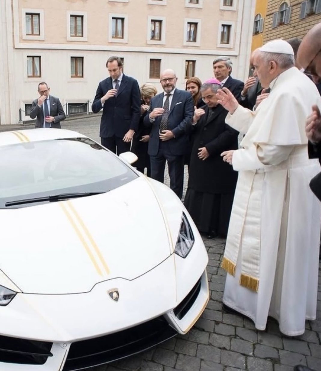 The Pope’s Lamborghini: How a Supercar Raised $1 Million for Charity