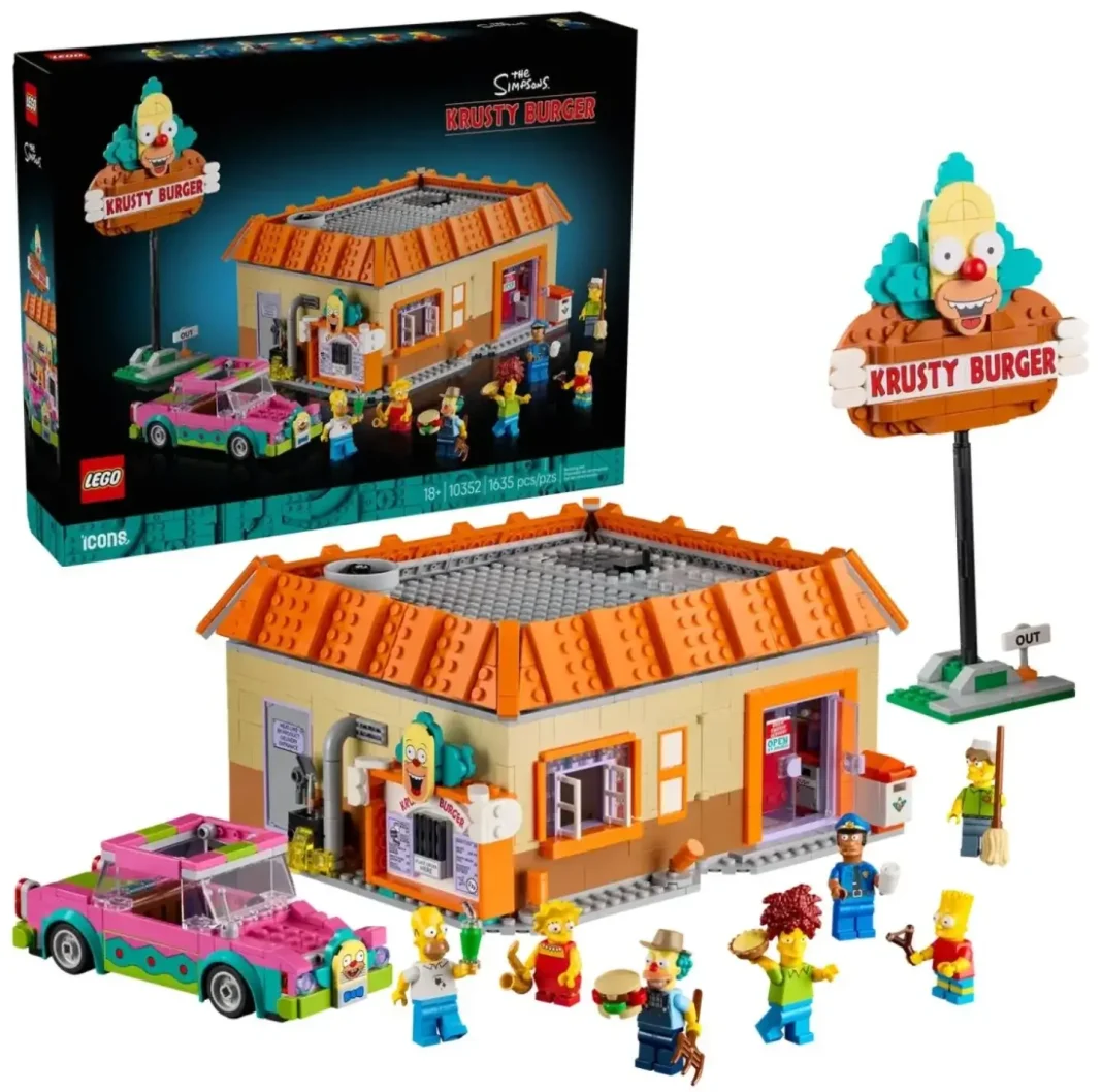 LEGO Simpsons Returns with Krusty Burger Set – Available June 1st