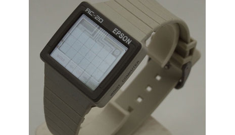 Epson RC-20 Smartwatch: The First Wrist Computer in History