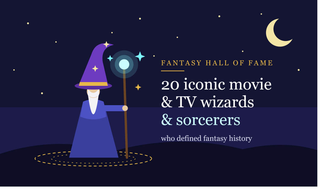 20 Iconic Movie & TV Wizards & Sorcerers Who Defined Fantasy History 20 Iconic Movie & TV Wizards & Sorcerers Who Defined Fantasy History